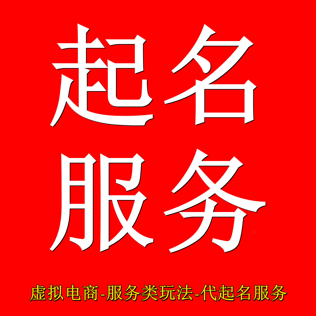 拼多多淘宝服务类产品-起名服务第03期-附赠全套软件